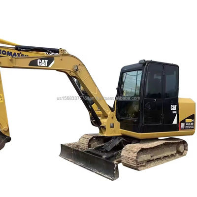 6TON稼働重量 ミニ掘削機 CAT 306 オリジナル水力ポンプ