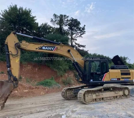 SANY SY365H クローラー掘削機 1.9m3のバケツ容量と36800KGの機械重量