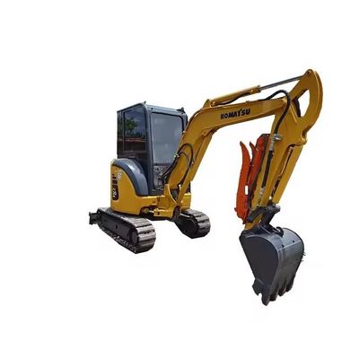 0.2M3 バケツ容量 2016年から建設用に使用されたコマツー PC35 ミニ掘削機