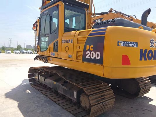 CE EPA 認証された使用済み コマツー PC220 掘削機 119 kW 電力 22000 KG 重量