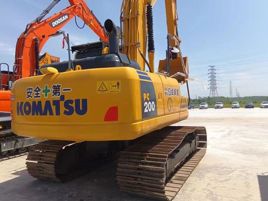 CE EPA 認証された使用済み コマツー PC220 掘削機 119 kW 電力 22000 KG 重量