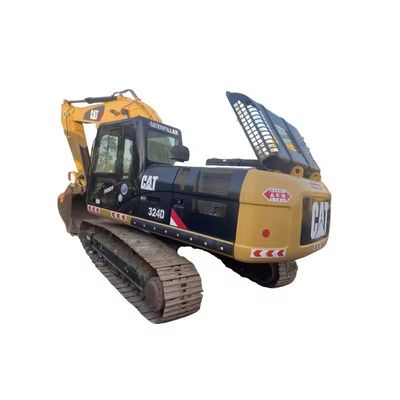 CAT 320 エンジンと12000KGの機械重量を持つキャターピラー 324 324D掘削機械