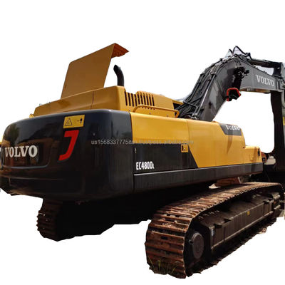 輸入されたVOLVO EC480 水力クローラー掘削機 0~2000時間