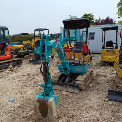 KUBOTA KXU17 ミニ掘削機 建築材料の店で使用される