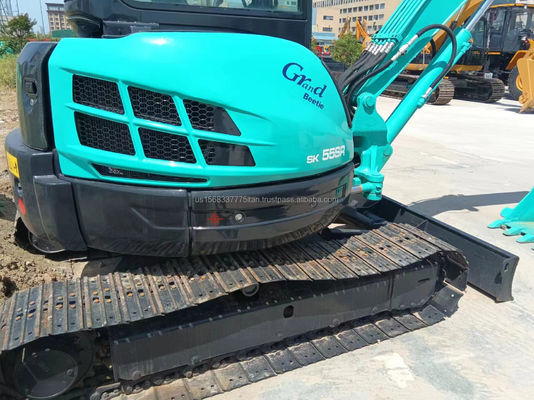 良い性能 6TON 中古 コベルコ SK55SR 掘削機 水力工事機械