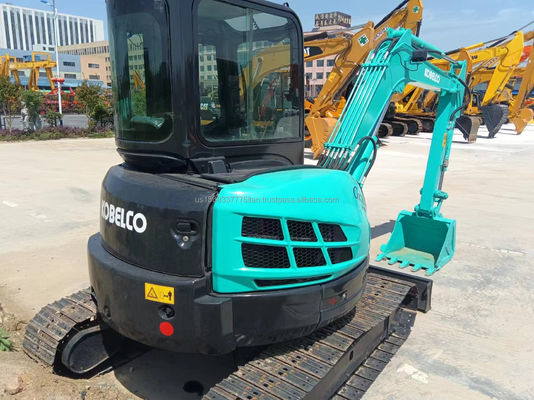良い性能 6TON 中古 コベルコ SK55SR 掘削機 水力工事機械