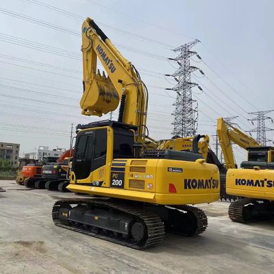 20トンの水力掘削機 コマツー PC200 中型クローラー 地球移動建設用