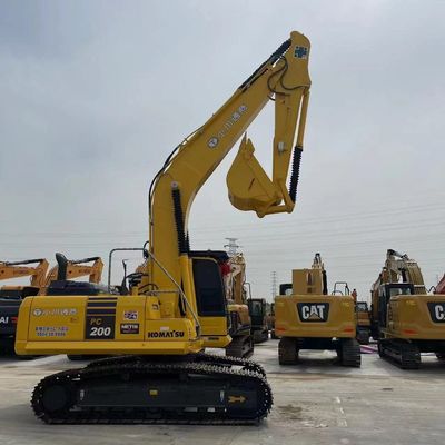 20トンの水力掘削機 コマツー PC200 中型クローラー 地球移動建設用