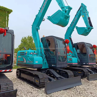 Kobelco SK75-8 ミニ 中古水力クローラー掘削機 42kw エンジン 状態良好