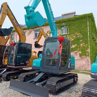Kobelco SK75-8 ミニ 中古水力クローラー掘削機 42kw エンジン 状態良好