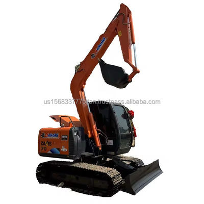 7000KG 日本製のHitachi ZX70 7トンのミニ掘削機