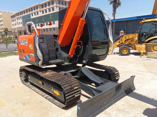 7000KG ヒタチZX70 7トンのミニ掘削機とハイパーキネシス