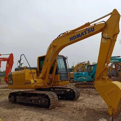 11TON コマツー掘削機 PC110-7 PC110-8 オリジナル水力ポンプ付きの中古機