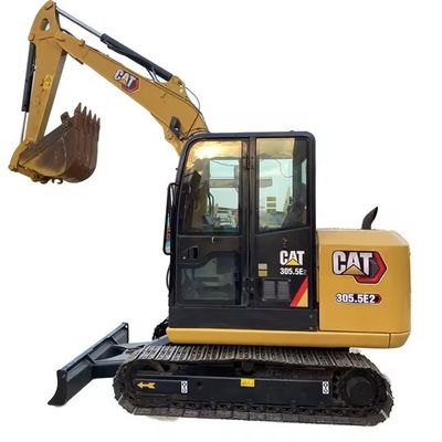 CAT305.5 Digger 5.5t 作業重量 低時間 建設作業に最適