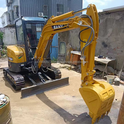 3.8TON 作業重量 SANY SY35U 優れた状態とエンジンを備えた古着掘削機
