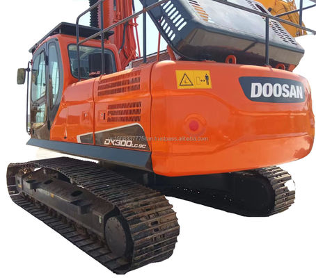 効率が良い原始水力シリンダーを持つ30TON 中古DOOSAN DX300掘削機