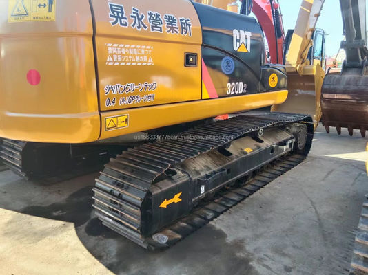 元のブランドのLarge Caterpillarから使用された CAT 320D2掘削機32トン機械