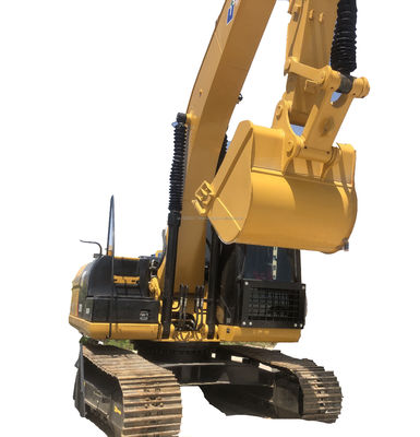 2016年に建設プロジェクト用の32トンのカターピラー320DL掘削機を使用