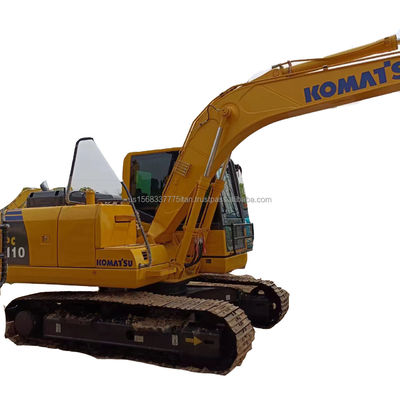 コマツー PC110-8 水力クローラー掘削機 11 トン 日本用 0~2000 作業時間