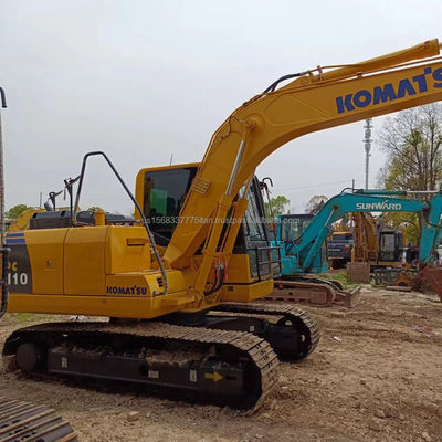 コマツー PC110-8 水力クローラー掘削機 11 トン 日本用 0~2000 作業時間