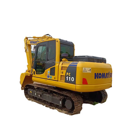11000 KG オリジナル水力ポンプ付きのコマツーPC110-8水力クローラー掘削機