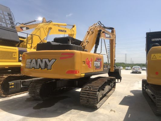 オリジナルの水力シリンダーと1.1m3バケツ容量のSany SY215C古着掘削機