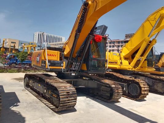 オリジナルの水力シリンダーと1.1m3バケツ容量のSany SY215C古着掘削機