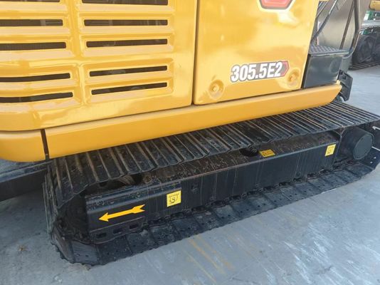 5500 KG マシン重量 CAT305.5E2 原始液圧バルブで手頃な価格で掘削機