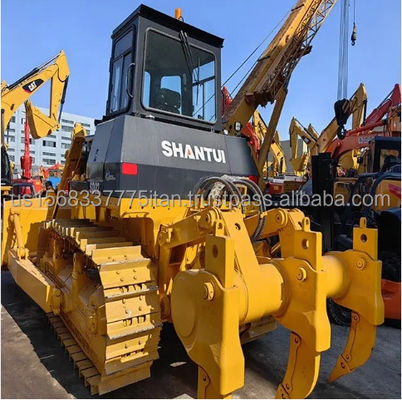 SHANTUI SD22 SD32 オリジナルの水力シリンダー付きの中古クローラーブルドーザー 取引可能