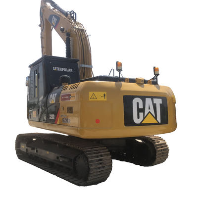 1m3のバケツ容量と0〜2000時間の作業時間を持つ使用済み CAT320 320D2掘削機