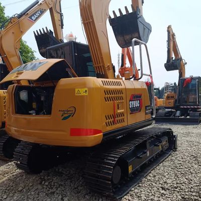 9500 KG Caterpillar SY95 ミニ掘削機 基本部品エンジンを備えた状態