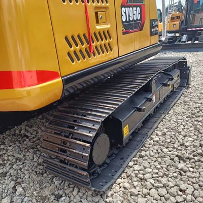 9500 KG Caterpillar SY95 ミニ掘削機 基本部品エンジンを備えた状態