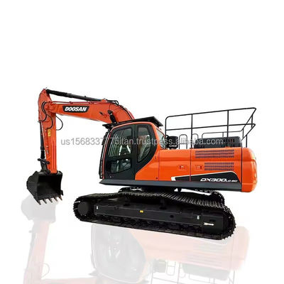 115kw カタピラー DX300 掘削機 大型 Hitachi と Doosan マシン 0-2000 作業時間