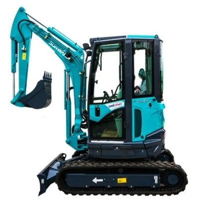 旧キャタピラーエンジンとサンワードSWE60E 6トンのミニ掘削機のヒュンダイ部品
